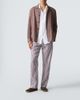 Fedeli Fedeli Striped linen straight pants - 2