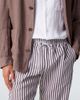 Fedeli Fedeli Striped linen straight pants - 5