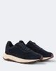 Fedeli Fedeli Suede-trimmed sneakers - 1