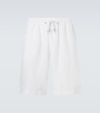 Fedeli Fedeli Vico linen Bermuda shorts
