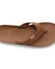 Feelgoodz Feelgoodz Mens Zensole Kinderz Faux Leather Flip Flop Thong Sandals - 4