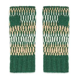 Feelgoodz Feelgoodz Women's Artisan Hand-Knit Adirondack Winter Wool Half Mitten