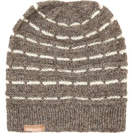 Feelgoodz Feelgoodz Women’s Artisan Hand-knit Striped Wool Slouchy Cap