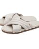 Feelgoodz Feelgoodz Women's Quilted Cross-Strap Slipper / House Shoes - 1