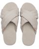 Feelgoodz Feelgoodz Women's Quilted Cross-Strap Slipper / House Shoes - 2