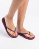Feelgoodz Feelgoodz Women's Slimz Core Natural Rubber Flip-Flop Thong Sandals - 2