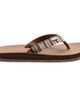 Feelgoodz Feelgoodz Womens Zensole Slim Kinderz Woven Strap Faux Leather Flip Flop Thong Sandals - 3