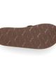 Feelgoodz Feelgoodz Womens Zensole Slim Kinderz Woven Strap Faux Leather Flip Flop Thong Sandals - 5