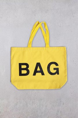 Feels So Good Feels So Good Jumbo Tote Bag in Yellow at Urban Outfitters
