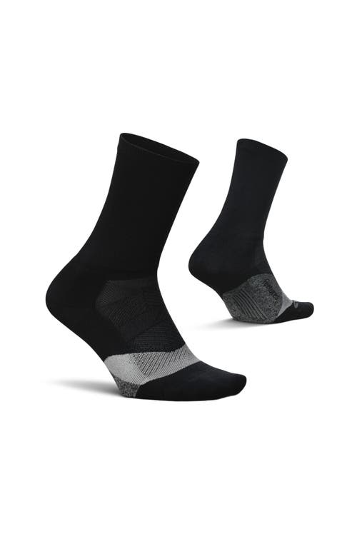 Feetures Feetures Elite Light Cushion Mini Crew Sock  Sport Sock with Targeted Compression