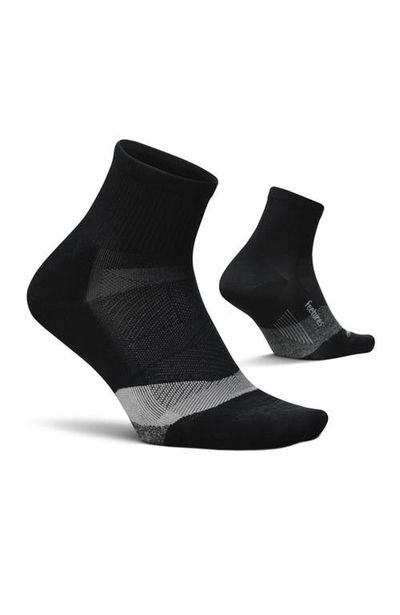 Feetures Feetures Elite Light Cushion Quarter Solid  Sport Sock with Targeted Compression