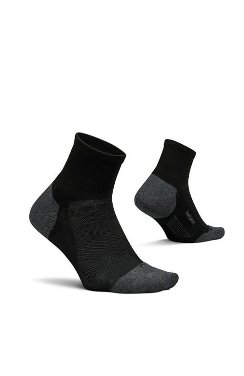 Feetures Feetures Elite Max Cushion Quarter Sock Athletic Running Socks, Targeted Compression, Moisture Wicking