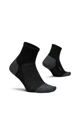 Feetures Feetures Elite Max Cushion Quarter Sock Athletic Running Socks, Targeted Compression, Moisture Wicking