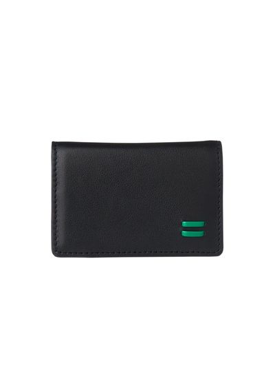 FELLO Leather Accordion Multi-compartment Wallet [BLACK]
