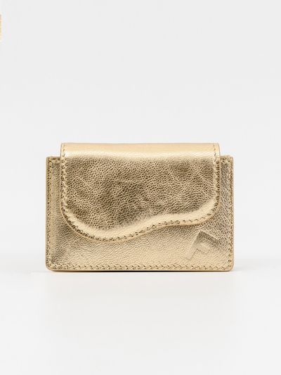 FELLO Wave Card Wallet_Gold