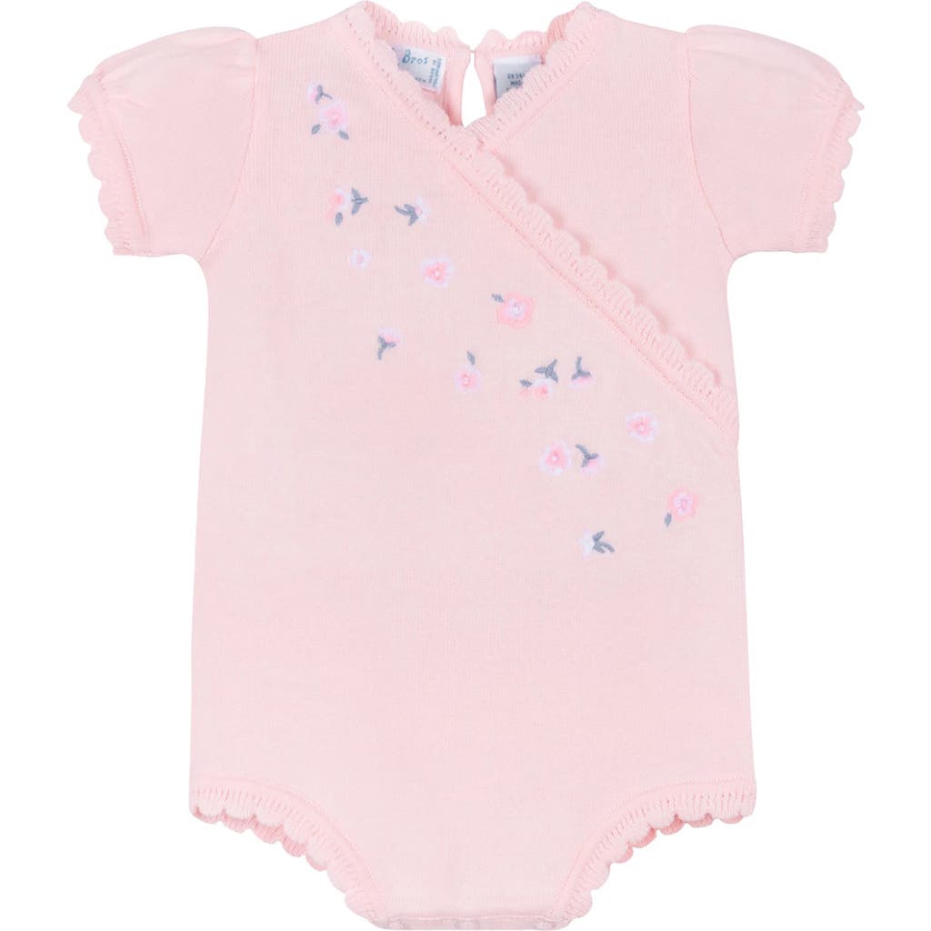 Feltman Brothers Feltman Brothers Blossoms Cotton Knit Bodysuit