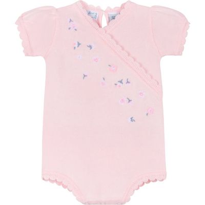 Feltman Brothers Feltman Brothers Blossoms Cotton Knit Bodysuit