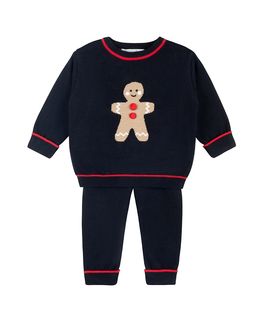Feltman Brothers Feltman Brothers Boys' Gingerbread Knit Set
