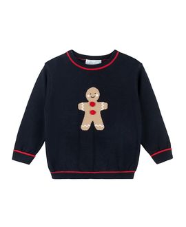 Feltman Brothers Feltman Brothers Boys' Gingerbread Knit Sweater