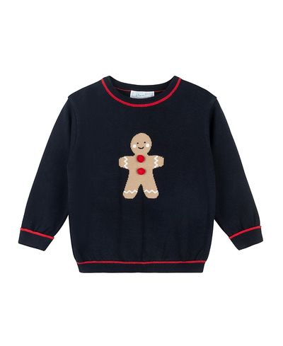 Feltman Brothers Feltman Brothers Boys' Gingerbread Knit Sweater