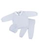 Feltman Brothers Feltman Brothers Boys' Pique Collar Diamond Knit 2-Piece with Hat - 1