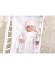 Feltman Brothers Feltman Brothers Boys' Vehicle Embroidered Cotton Gown with Hat - 2