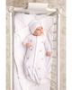Feltman Brothers Feltman Brothers Boys' Vehicle Embroidered Cotton Gown with Hat - 3