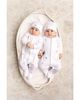 Feltman Brothers Feltman Brothers Boys' Vehicle Embroidered Cotton Romper with Hat - 3
