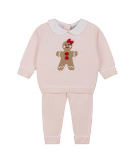 Feltman Brothers Feltman Brothers Girls' Gingerbread Knit Set