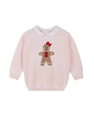 Feltman Brothers Feltman Brothers Girls' Gingerbread Knit Sweater