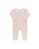 Feltman Brothers Feltman Brothers Girls' Peter Pan Diamond Knit Romper - 1