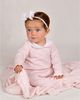 Feltman Brothers Feltman Brothers Girls' Peter Pan Diamond Knit Romper - 2