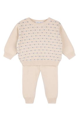 Feltman Brothers Feltman Brothers Heirloom Lattice Sweater & Pants Set