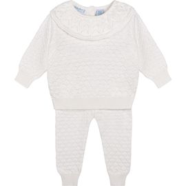 Feltman Brothers Feltman Brothers Quilted Knit Sweater & Pants Set