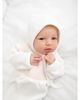 Feltman Brothers Feltman Brothers Unisex Velour Knit Wrap Romper & Bonnet - 2