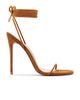 FEMME LA FEMME LA Barely There Suede Lace Up Heel - 1
