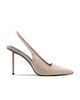 FEMME LA FEMME LA G63 Suede Slingback Pump - 1