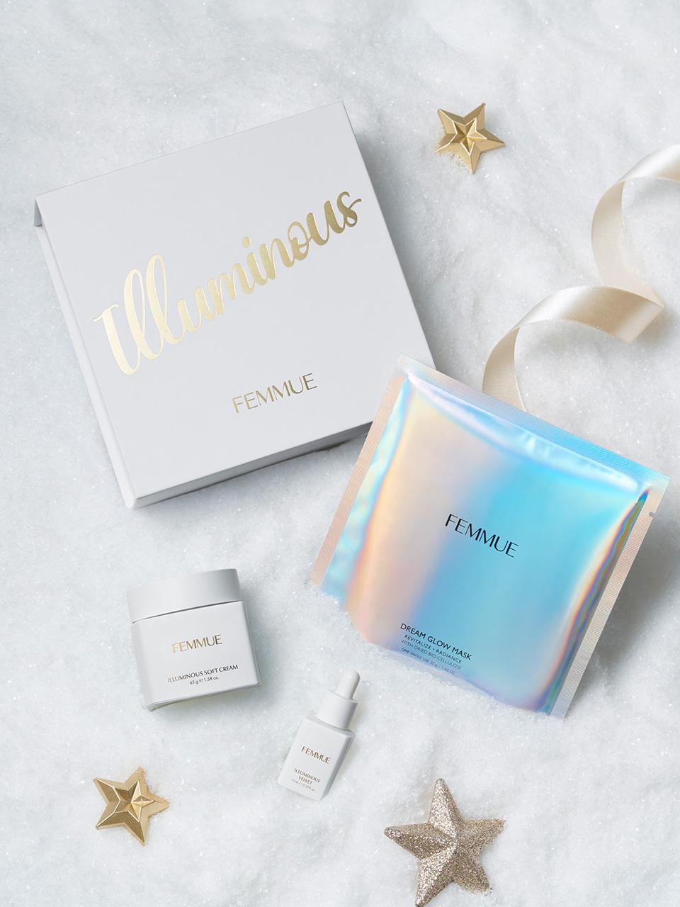 FEMMUE Narcissus Extract Moisturizing Skincare Kit [WHITE]