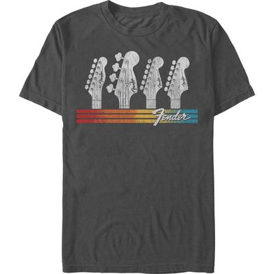 FENDER FENDER Men's Guitar Headstocks Short Sleeve Graphic T-Shirt