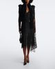 Fendi Fendi Asymmetric lace midi dress - 2