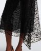 Fendi Fendi Asymmetric lace midi dress - 5