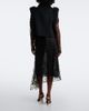 Fendi Fendi Asymmetric lace midi dress - 6