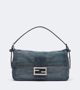 Fendi Fendi Baguette® 26424 Small denim shoulder bag