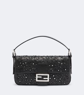 Fendi Fendi Baguette® 26424 Small embellished leather shoulder bag