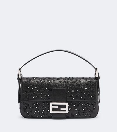 Fendi Fendi Baguette® 26424 Small embellished leather shoulder bag