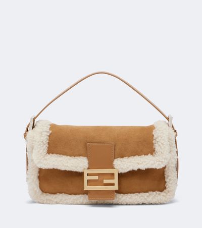 Fendi Fendi Baguette® 26424 Small suede shoulder bag