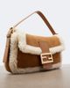 Fendi Fendi Baguette® 26424 Small suede shoulder bag - 6