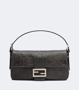 Fendi Fendi Baguette Biker Small leather shoulder bag