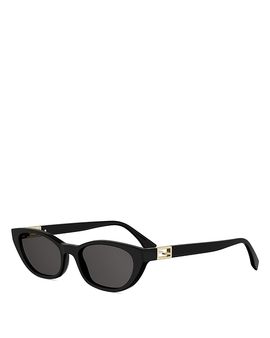 Fendi Fendi Baguette Cat Eye Sunglasses, 54mm