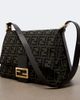 Fendi Fendi Baguette® Flap Medium FF Zucca canvas shoulder bag - 6